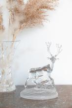 Crystal d'Arques Hert beeld kristalglas, Antiek en Kunst, Antiek | Glas en Kristal, Ophalen of Verzenden