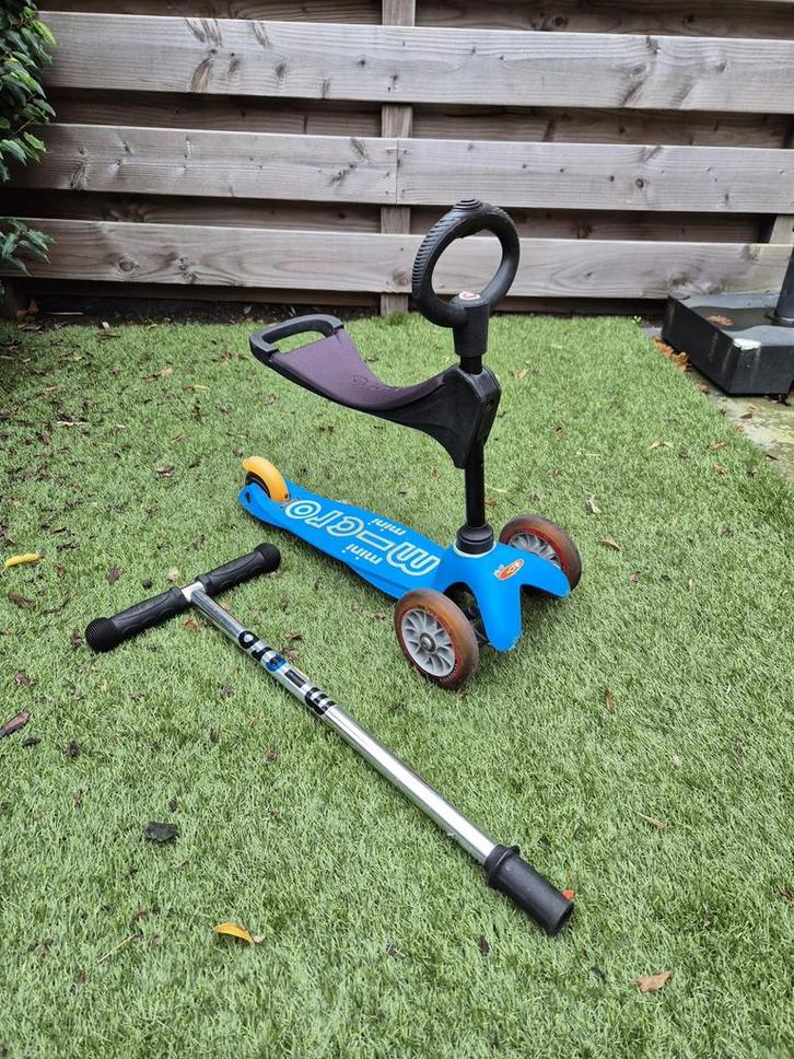 Micro mini step 3 in 1, Fietsen en Brommers, Steps, Gebruikt, Gewone step, Ophalen of Verzenden