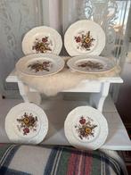 Mason’s Friarswood 6x taart bordjes izgst antiek puntgaaf, Antiek en Kunst, Ophalen
