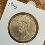 Gulden 1849 Willem ll zeldzaam, Ophalen of Verzenden, Midden-Amerika