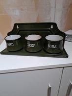 DOEKERGROEN ZAND ZEEP SODA COMPLEET, Antiek en Kunst, Antiek | Emaille, Ophalen