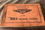 BSA 1948 models motorcycles parts catalogue C10 C11 M20 M21, Ophalen of Verzenden, Overige merken