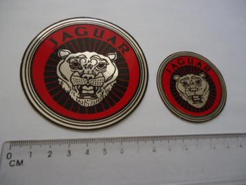 sticker oud JAGUAR logo auto car oldtimer glans vintage beschikbaar voor biedingen