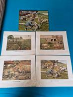 Boek met.losse prenten., Ophalen of Verzenden, Voor 1940, Zo goed als nieuw, Overige onderwerpen