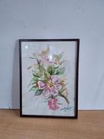 schilderij bloemen, Antiek en Kunst, Kunst | Schilderijen | Klassiek, Ophalen of Verzenden