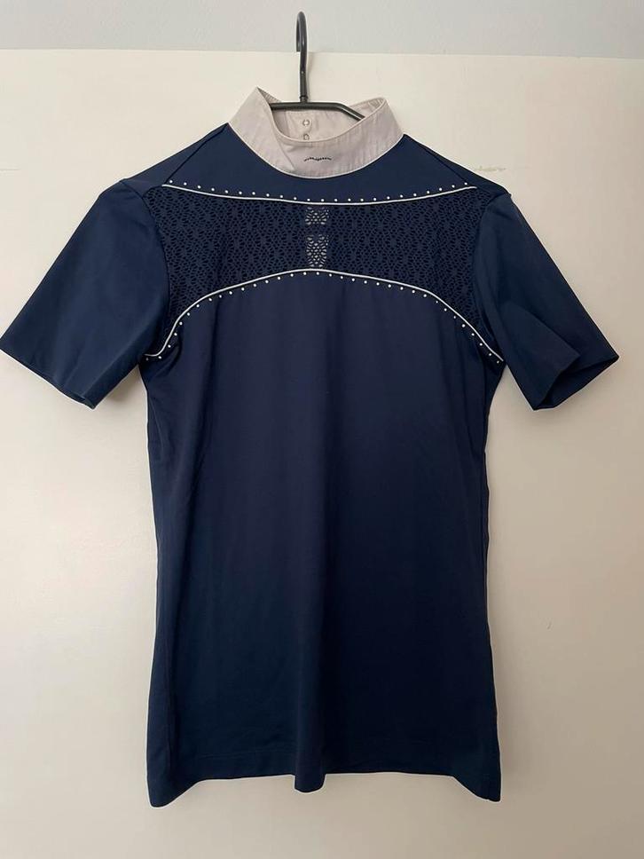 Wedstrijdshirt animo xs, Dieren en Toebehoren, Paardrijkleding, Zo goed als nieuw, Dames, Kinderen, Bovenkleding, Dressuur, Ophalen of Verzenden