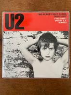 U2 - Two hearts beat as one 2x 7” dubbel-single, 7 inch, Single, Ophalen of Verzenden, Pop