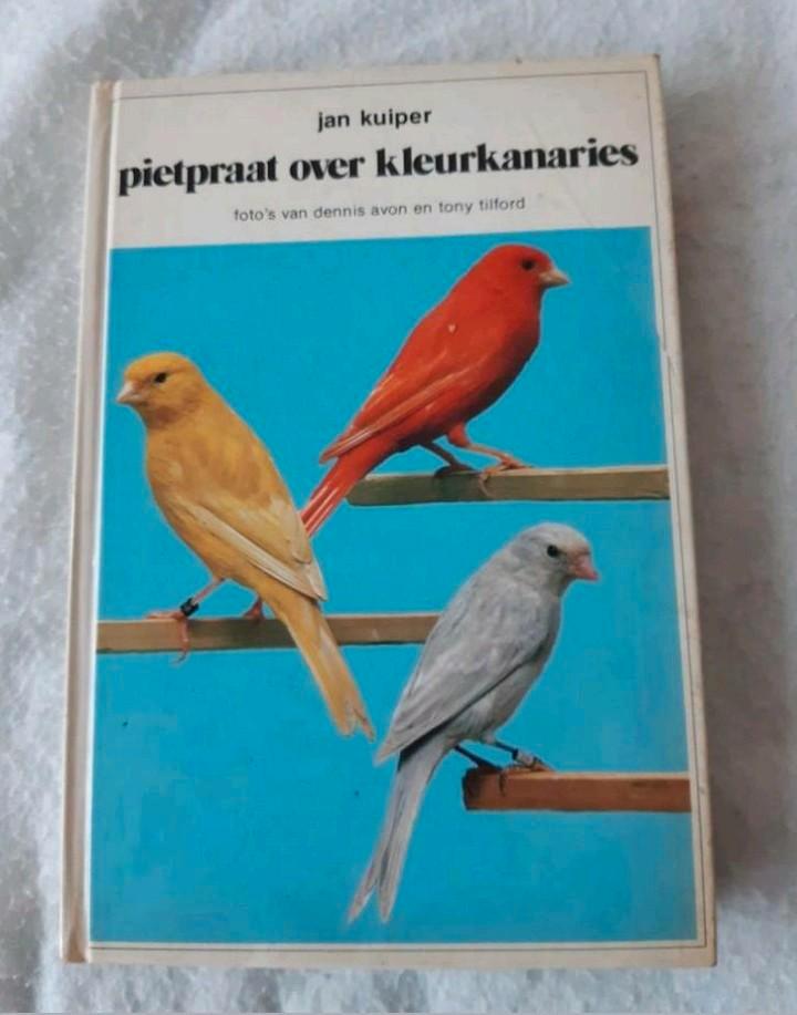 Uit 1977, Pietpraat over kleurkanaries, Jan Kuiper, Boeken, Dieren en Huisdieren, Vogels, Ophalen of Verzenden