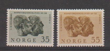 Noorwegen sw 530-531 postfris, Ophalen of Verzenden, Noorwegen, Postfris
