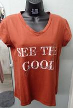 enjoy shirt mt m, Kleding | Dames, T-shirts, Maat 38/40 (M), Zo goed als nieuw, Korte mouw, Verzenden