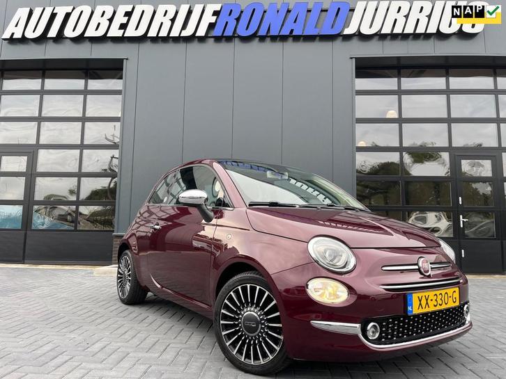 Fiat 500 0.9 TwinAir Turbo Collezione NLAuto/Panoramadak/Vir, Auto's, Fiat, Bedrijf, Te koop, ABS, Airbags, Airconditioning, Bluetooth