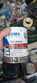 Sigma S2U Allure Gloss - RAL 5011 (Stahlblau), Doe-het-zelf en Verbouw, Ophalen, Blauw, Nieuw, Lak
