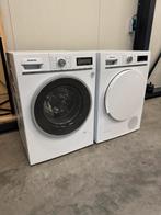 Siemens Wasmachine & Warmtepompdroger A+++, Witgoed en Apparatuur, 8 tot 10 kg, Ophalen, Zo goed als nieuw, 85 tot 90 cm