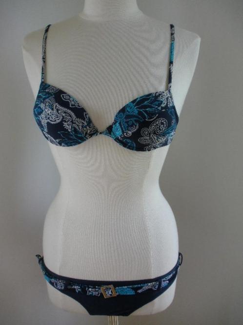 ESPRIT bikini donker blauw maat 36, Kleding | Dames, Badmode en Zwemkleding, Zo goed als nieuw, Bikini, Blauw, Verzenden