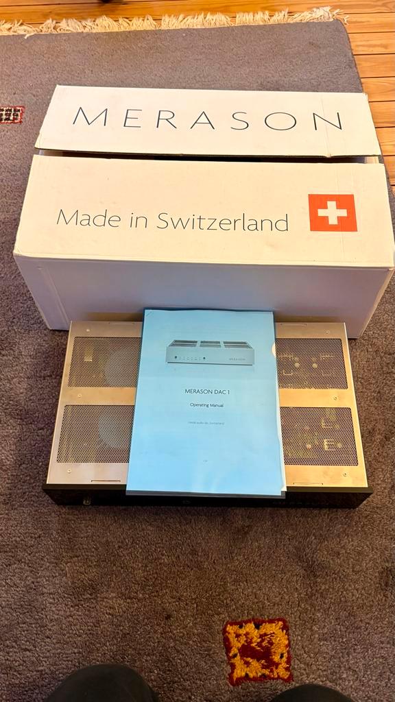 Merason DAC 1 - Zwitserse kwaliteit, Audio, Tv en Foto, Converters, Zo goed als nieuw, Ophalen of Verzenden