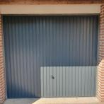 Stalen garagedeur, Doe-het-zelf en Verbouw, Deuren en Horren, Ophalen, Gebruikt, 120 cm of meer, Garagedeur