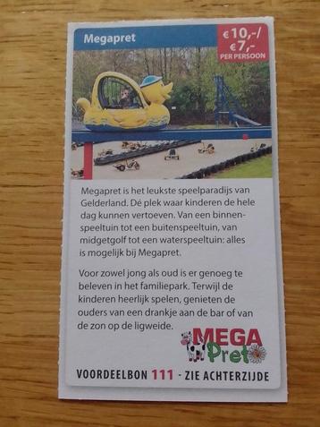Kortingsbon voor Megapret beschikbaar voor biedingen