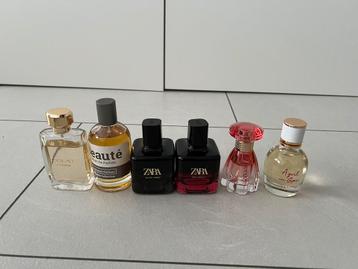 Diverse parfums, vol of bijna vol beschikbaar voor biedingen