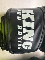 Zwarte Pro King Boxing handschoenen 12oz, Ophalen, Gebruikt, Bokshandschoenen