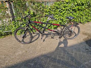 twinpower mountainbike tandem aluminium frame zeer sterk beschikbaar voor biedingen