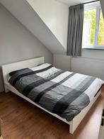 IKEA MALM bed 140x200 cm inclusief matras, Huis en Inrichting, Slaapkamer | Bedden, Gebruikt, 140 cm, Wit, Hout