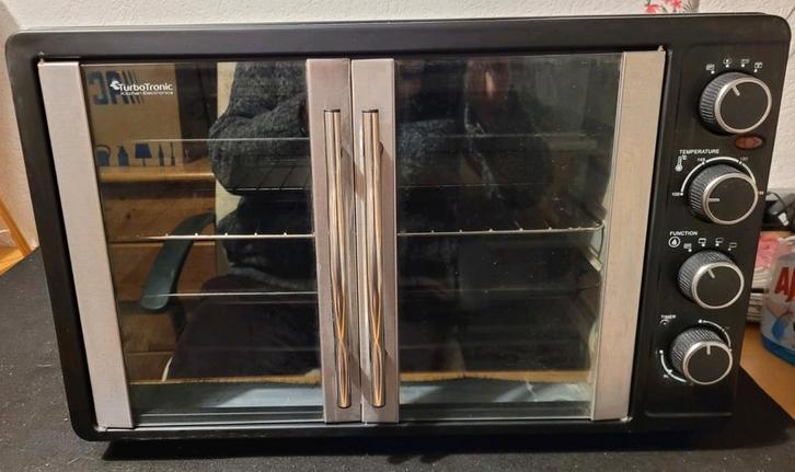 TurboTronic TT-EV55 elektrische oven., Witgoed en Apparatuur, Ovens, Gebruikt, Minder dan 45 cm, Ophalen