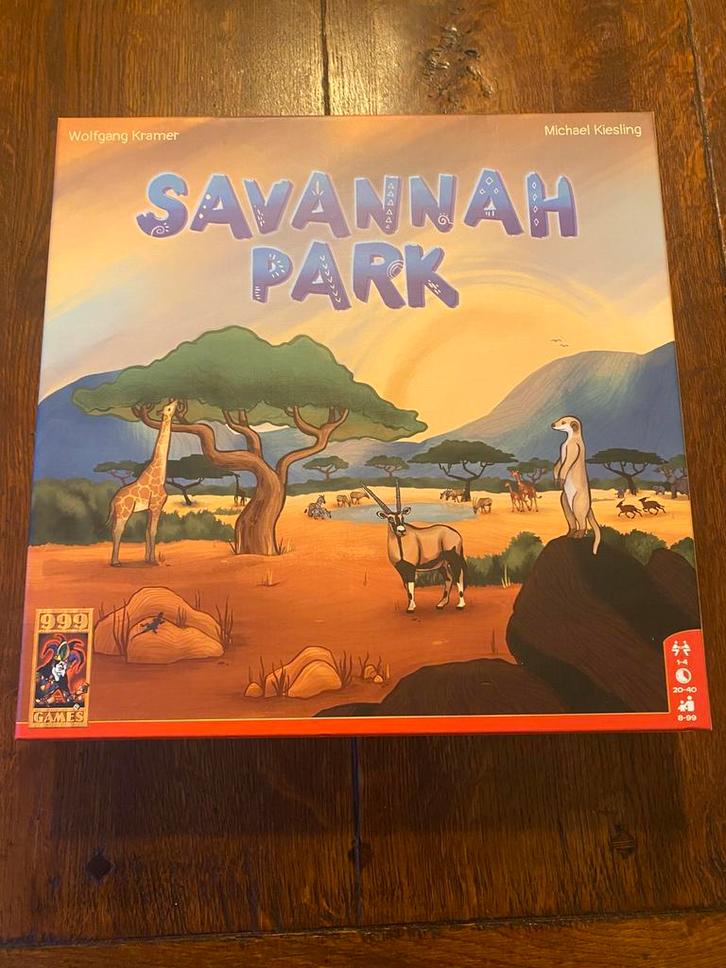 Savannah Park, Hobby en Vrije tijd, Gezelschapsspellen | Bordspellen, Nieuw, Een of twee spelers, Drie of vier spelers, Ophalen of Verzenden