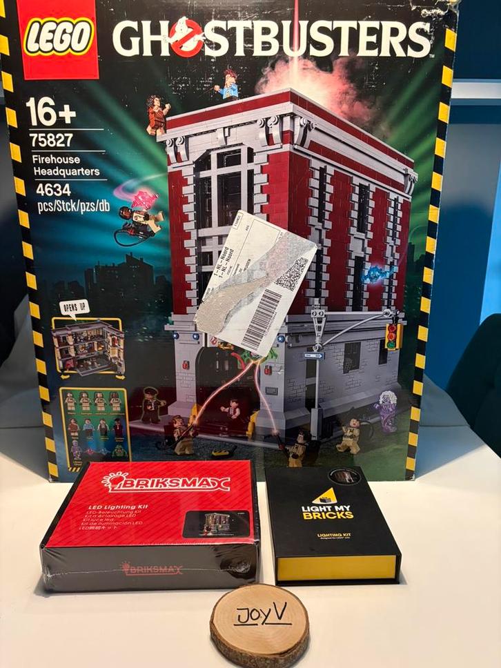 Lego 75827 Ghostbuster Firehouse NIEUW + verlichting, Kinderen en Baby's, Speelgoed | Duplo en Lego, Nieuw, Lego, Complete set