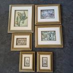 Anton Pieck 3D Schilderijen Set van 6, Antiek en Kunst, Ophalen
