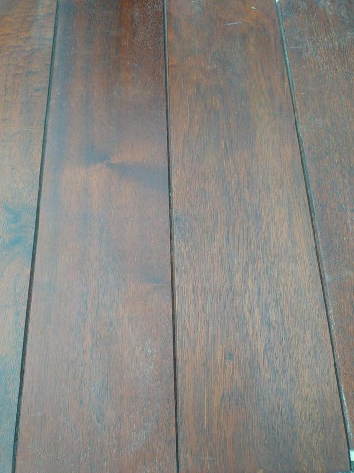 80 m2  lamelparket tropische hard houte toplaag, Doe-het-zelf en Verbouw, Vloerdelen en Plavuizen, Parket, Hout, 150 cm of meer