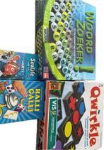 Te koop woordzoeker halli galli kwartet en qwirkle, Hobby en Vrije tijd, Gezelschapsspellen | Overige, Ophalen of Verzenden, Zo goed als nieuw