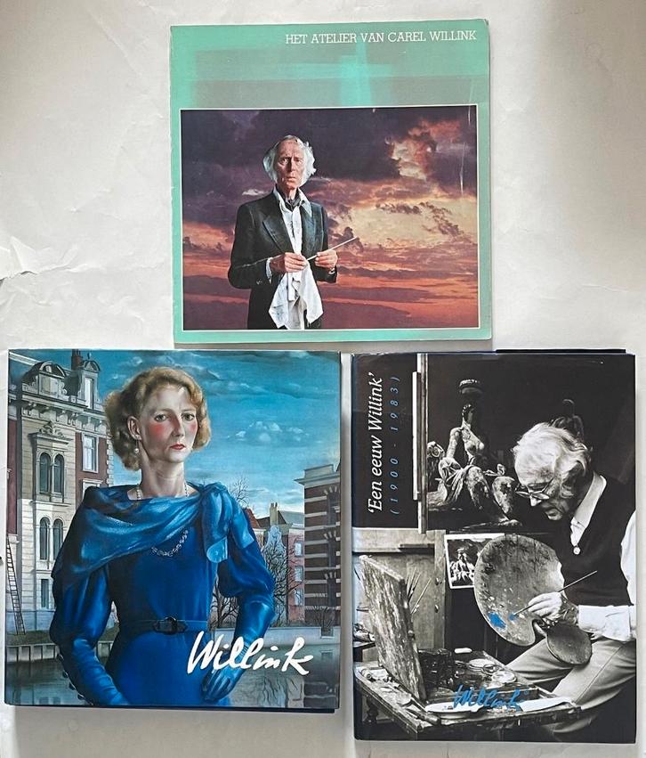 Drie boeken over Carel Willink, Boeken, Kunst en Cultuur | Beeldend, Gelezen, Schilder- en Tekenkunst, Ophalen of Verzenden