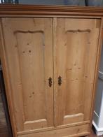 Prachtige grenenhouten Biedemeierkast 122 cm, Ophalen, 100 tot 150 cm, Zo goed als nieuw, Met deur(en)