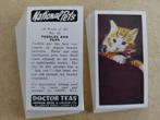 National Pets complete set 50 tea cards (huis)dieren 1961, Ophalen