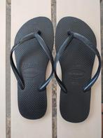 Havaianas amper gedragen mt35/36, Overige typen, Zwart, Ophalen of Verzenden, Zo goed als nieuw