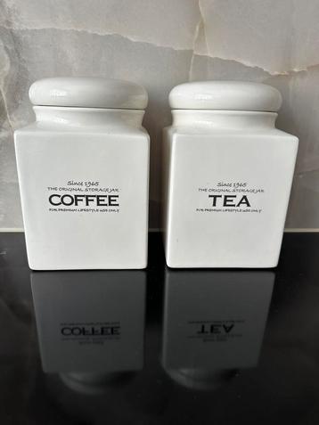 Lifestyle storage jar voorraadpot tea coffee beschikbaar voor biedingen
