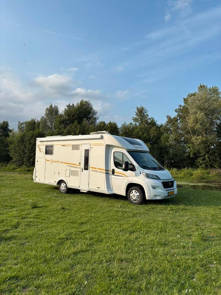 Nette Bavaria camper, Caravans en Kamperen, Campers, Particulier, tot en met 4, Half-integraal, Bavaria, Fiat, Diesel, Handgeschakeld