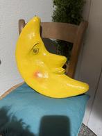 Oude maan gemaakt van papier-maché ( huisvlijt ), Ophalen of Verzenden