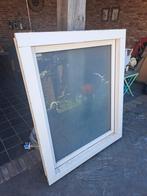 Kunststof houtlook kozijn melkglas, Doe-het-zelf en Verbouw, Kozijnen en Schuifpuien, Ophalen, Zo goed als nieuw, Kunststof, Raamkozijn