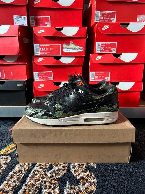 Nike Air Max 1 Atmos Tiger Camo Snakeskin, Kleding | Heren, Schoenen, Zo goed als nieuw, Sneakers of Gympen, Overige kleuren, Ophalen of Verzenden