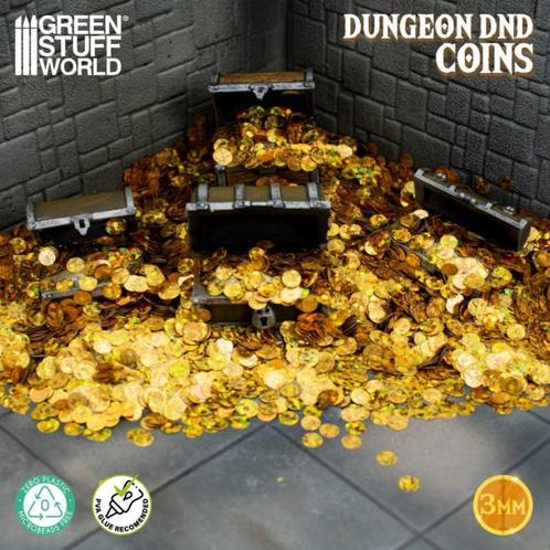 Dungeon DnD coins Geld 5294 Dungeons Dragons Wargames, Hobby en Vrije tijd, Gezelschapsspellen | Bordspellen, Nieuw, Een of twee spelers