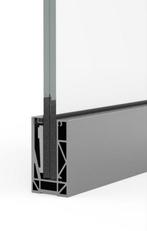 GEZOCHT: Glas balustrade klem profiel, Ophalen, 200 cm of meer, Minder dan 100 cm, Nieuw