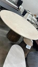 Eettafel Rond Marmer Crema Beige 150 cm, Overige materialen, S, Verzenden, Rond