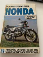 werkplaatshandboek HONDA CB250N CB400N;  11,50 Euro, Motoren, Handleidingen en Instructieboekjes, Honda