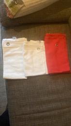 Keukendoeken theedoeken rood 2 écru 2, Ophalen of Verzenden, Nieuw, Rood, Theedoek of Handdoek