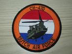 Patch CH-47D Chinook Dutch Air Force, Embleem of Badge, Nederland, Luchtmacht, Verzenden