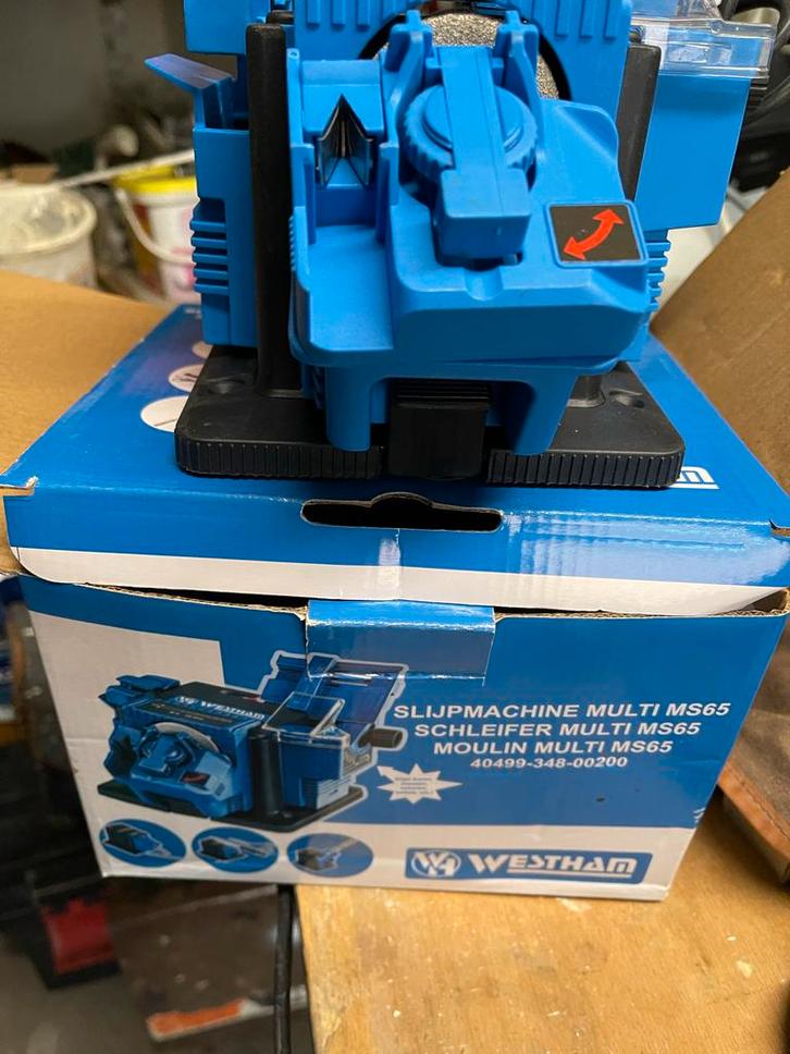 Westham Slijpmachine Multi MS65 - Nieuw in doos!, Doe-het-zelf en Verbouw, Gereedschap | Slijpmachines, Zo goed als nieuw, Werkbankslijpmachine