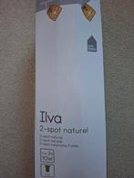 Ilva 2-spot naturel - Nieuw in verpakking!, Huis en Inrichting, Lampen | Spots, Overige materialen, Nieuw, Natuurlijk, Ophalen of Verzenden
