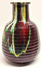 vaas gegoten uniek epoxy vazen kunst bloemen art  design, Huis en Inrichting, Overige kleuren, Ophalen of Verzenden, Minder dan 50 cm