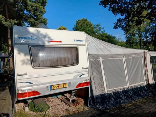 Fendt saphir 540 2 aparte bedden, Caravans en Kamperen, Caravans, Particulier, tot en met 4, 1250 - 1500 kg, Rondzit, Fendt, 2 aparte bedden